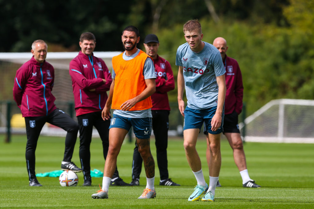 Aston Villa Training Session
