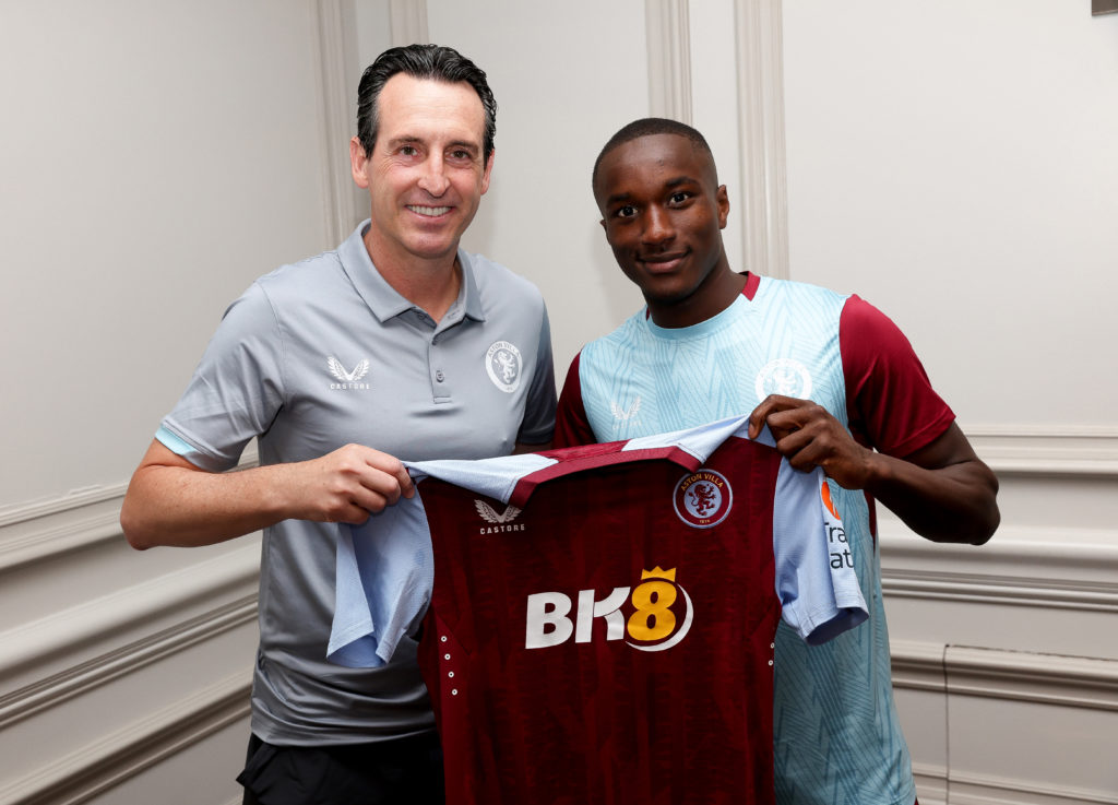 Aston Villa Unveil New Signing Moussa Diaby