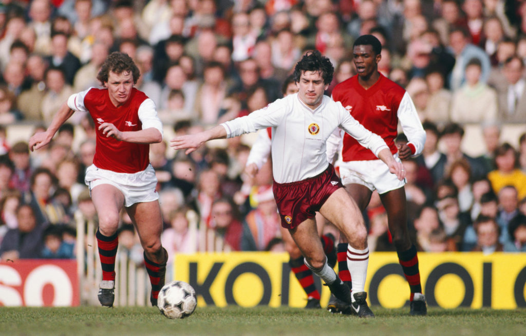 Arsenal v Aston Villa  FA Cup Quarter- Final 1983