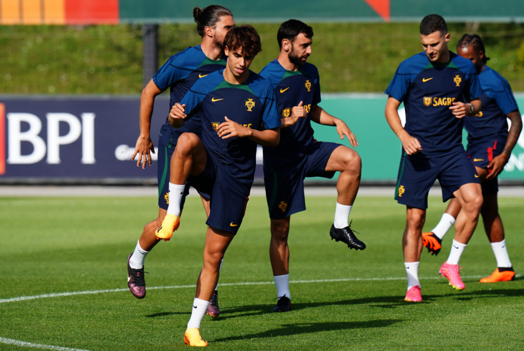 Portugal Press Conference and Training Session