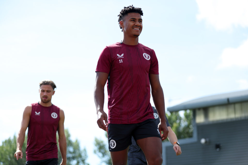 Aston Villa Training and Press Conference