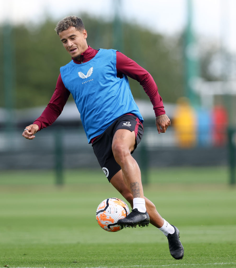 Aston Villa Training and Press Conference