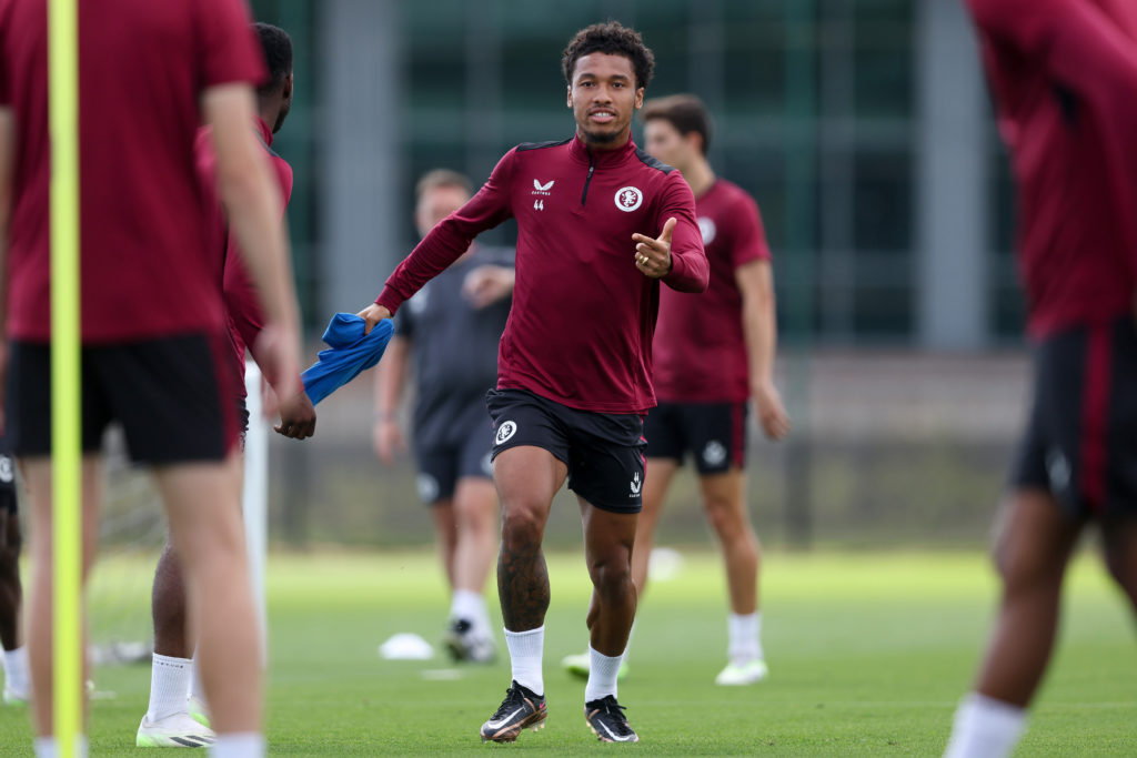 Aston Villa Training and Press Conference