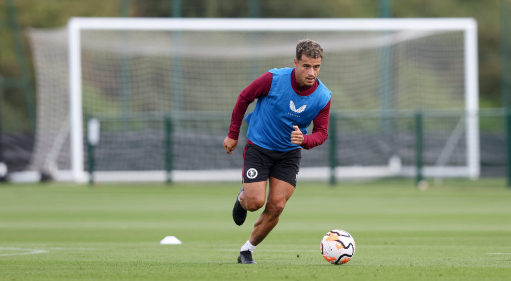 Aston Villa Training and Press Conference