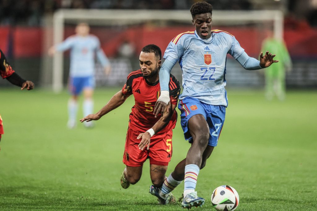 SOCCER U21 EURO 2025 QUAL RED DEVILS U21 VS SPAIN