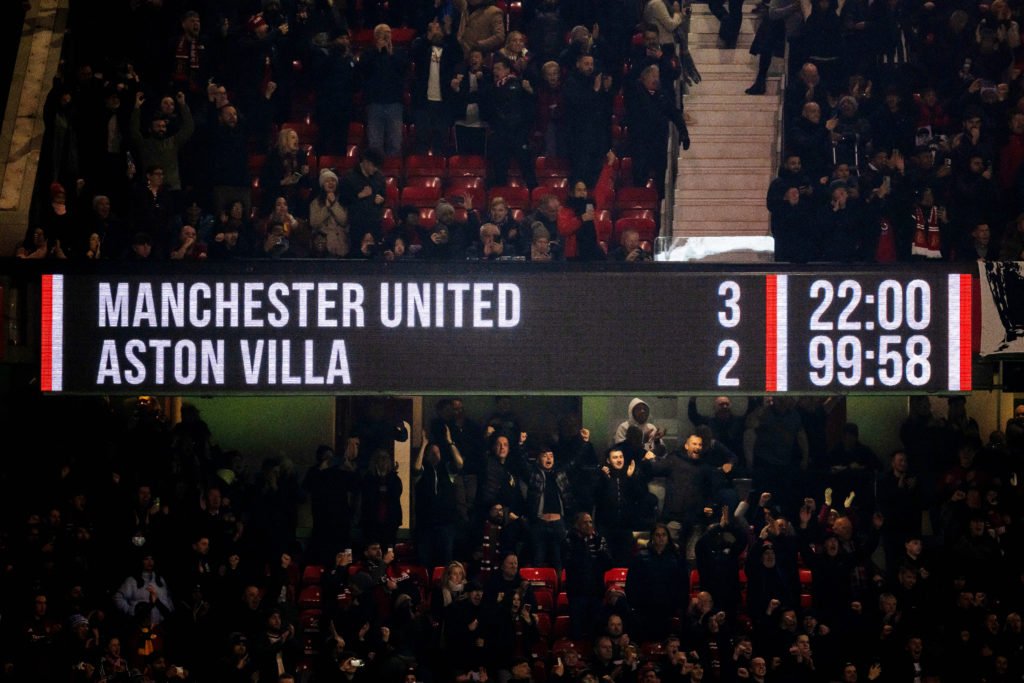 Manchester United v Aston Villa - Premier League