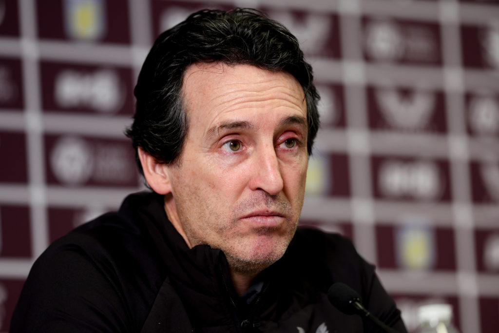 Aston Villa Training and Press Conference
