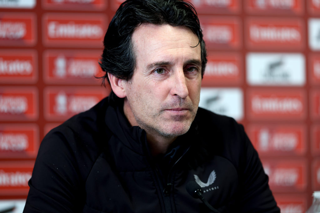 Aston Villa Training and Press Conference