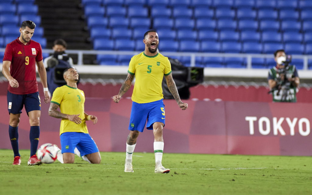 Brazil v Spain: Gold Medal Match Men's Football - Olympics: Day 15