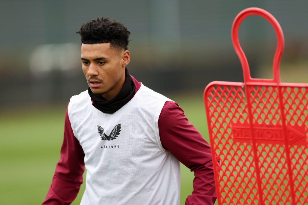 Aston Villa Training Session and Press Conference