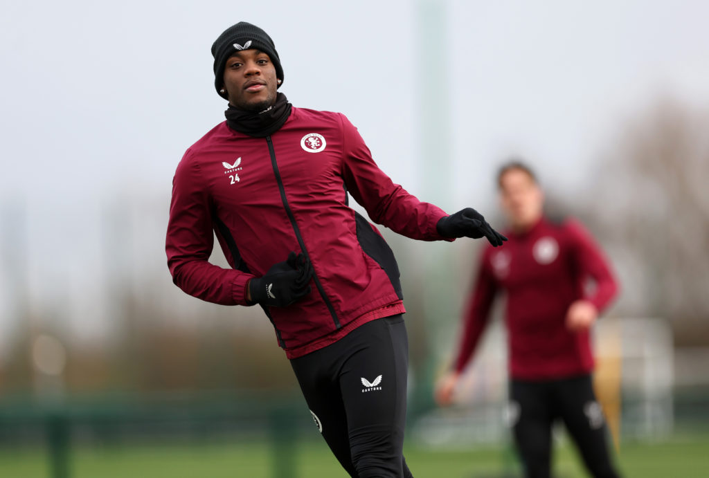 Aston Villa Training Session