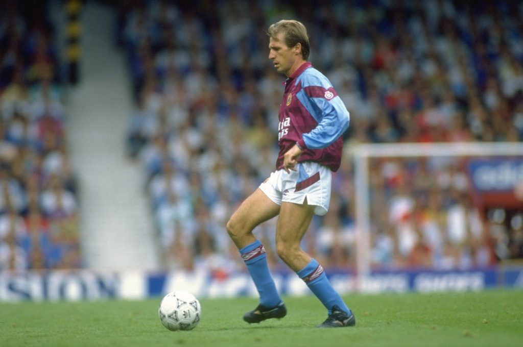 Gordan Cowans of Aston Villa