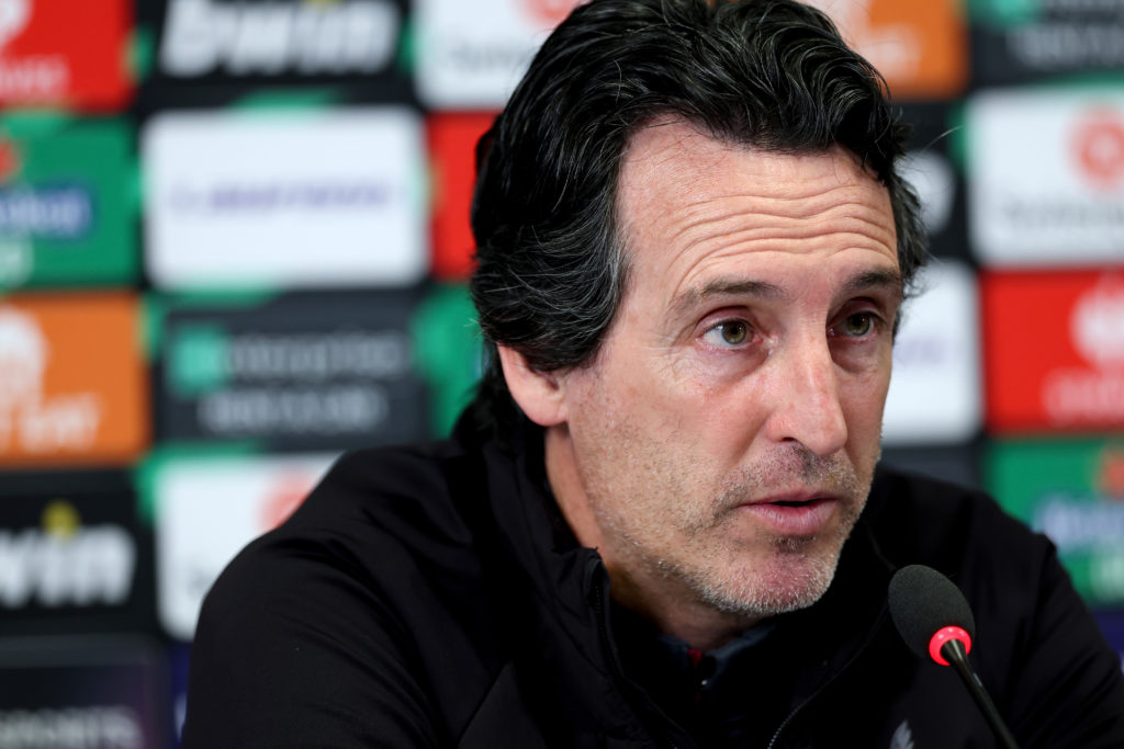 Aston Villa Training And Press Conference - UEFA Europa Conference League 2023/24