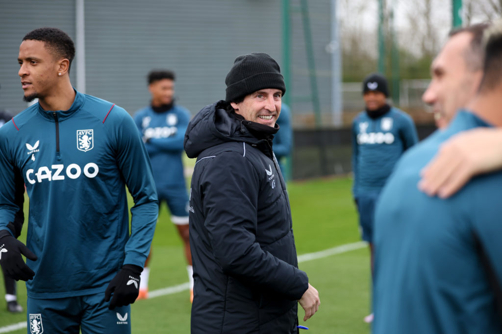 Aston Villa Training Session