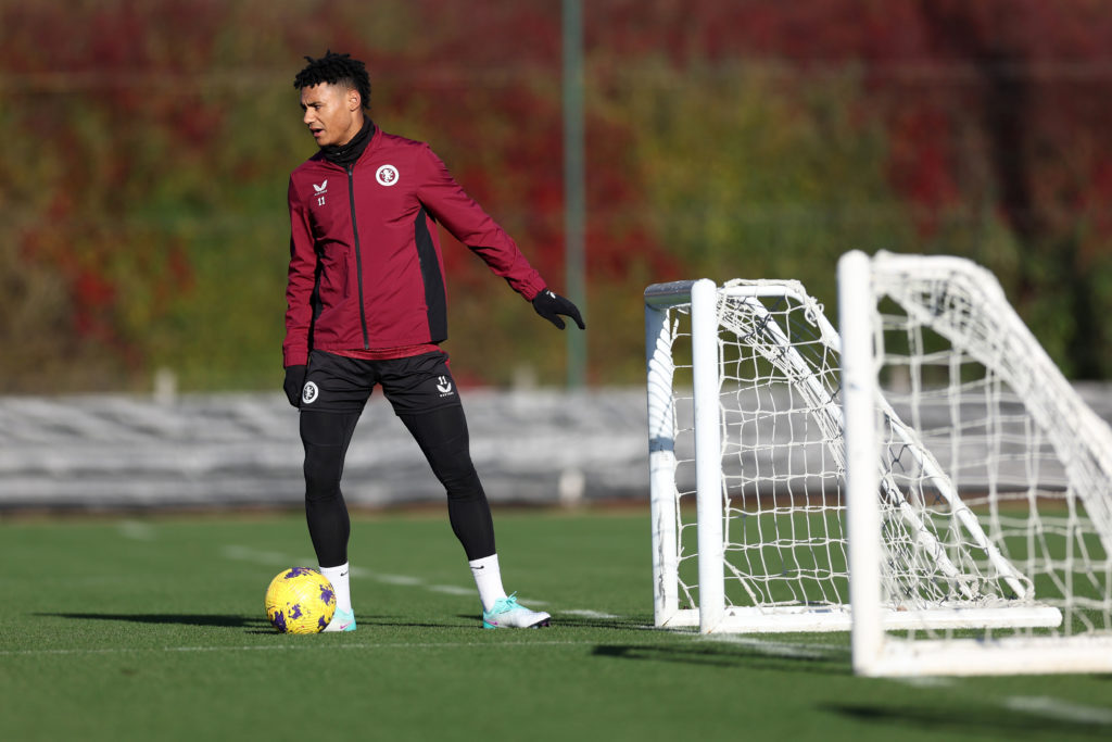Aston Villa Training and Press Conference