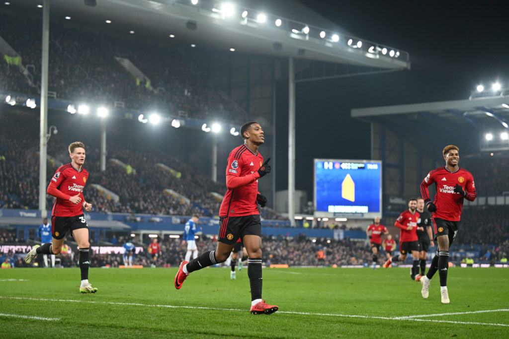 Everton FC v Manchester United - Premier League