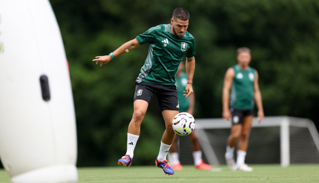 Aston Villa Pre-Season Training Session