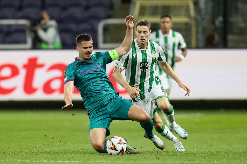 SOCCER EL RSC ANDERLECHT VS FERENCVAROS