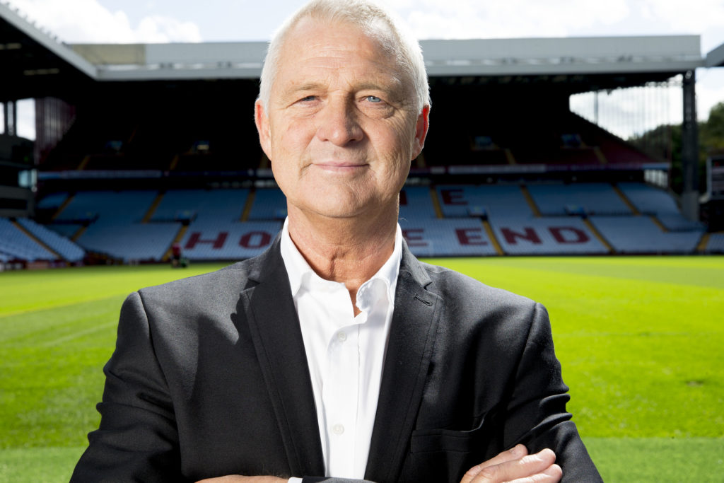 Former Aston Villa Manager Brian Little Portraits