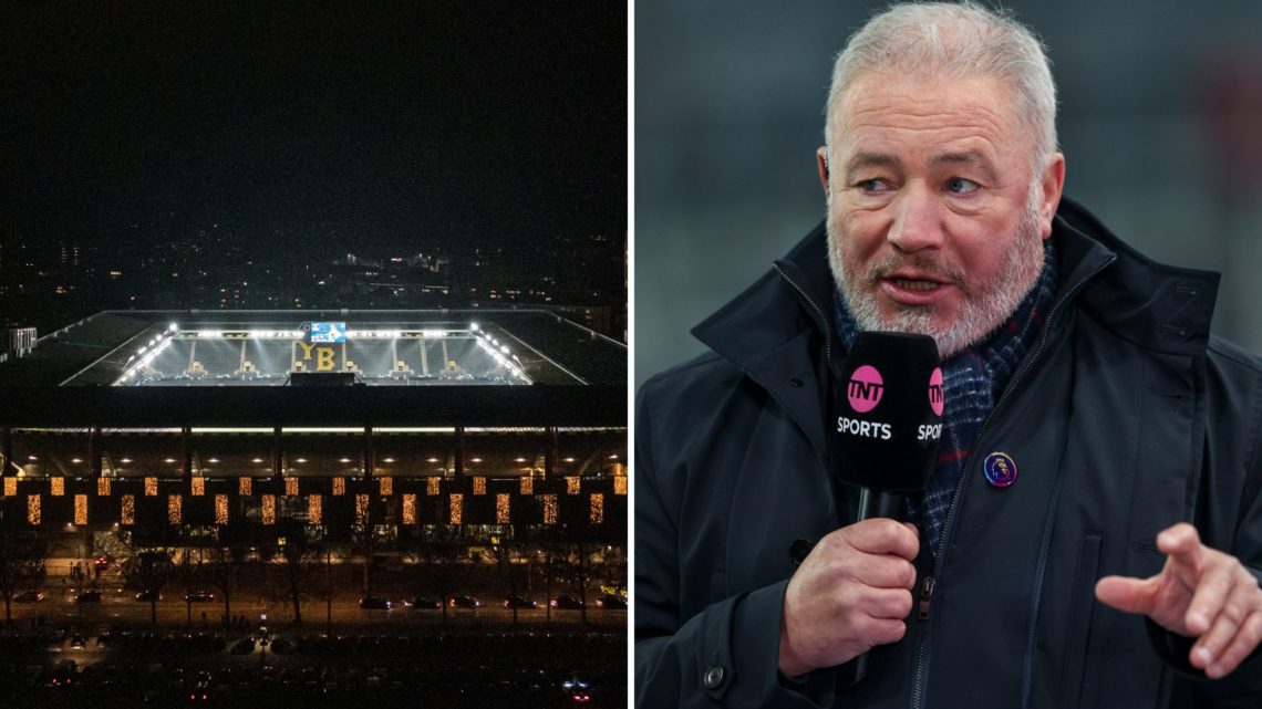 Split image of Young Boys stadium and Ally McCoist.