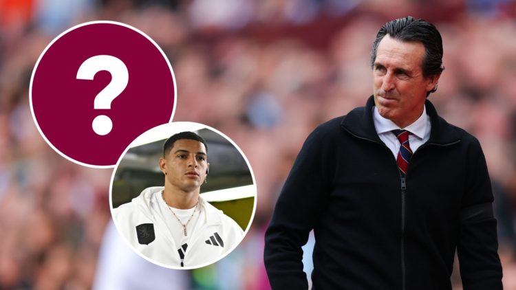 Unai Emery, manager of Aston Villa, looks on during the Premier League match between Aston Villa FC and Wolverhampton Wanderers FC at Villa Park. I...
