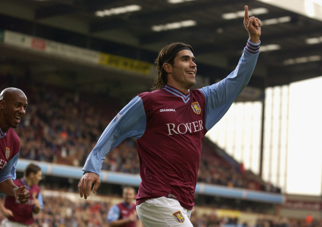 Angel celebrates scoring first
