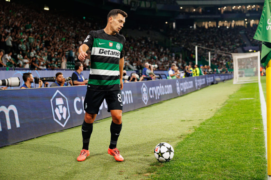 Pedro Goncalves (Sporting CP) seen in action during UEFA