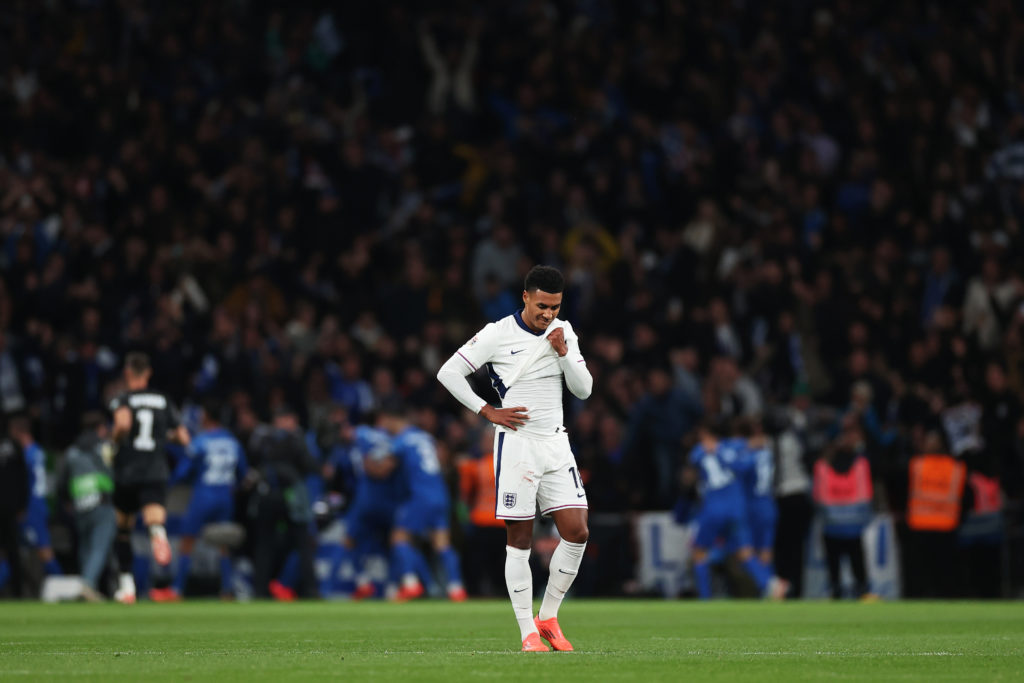 England v Greece - UEFA Nations League 2024/25 League B Group B2