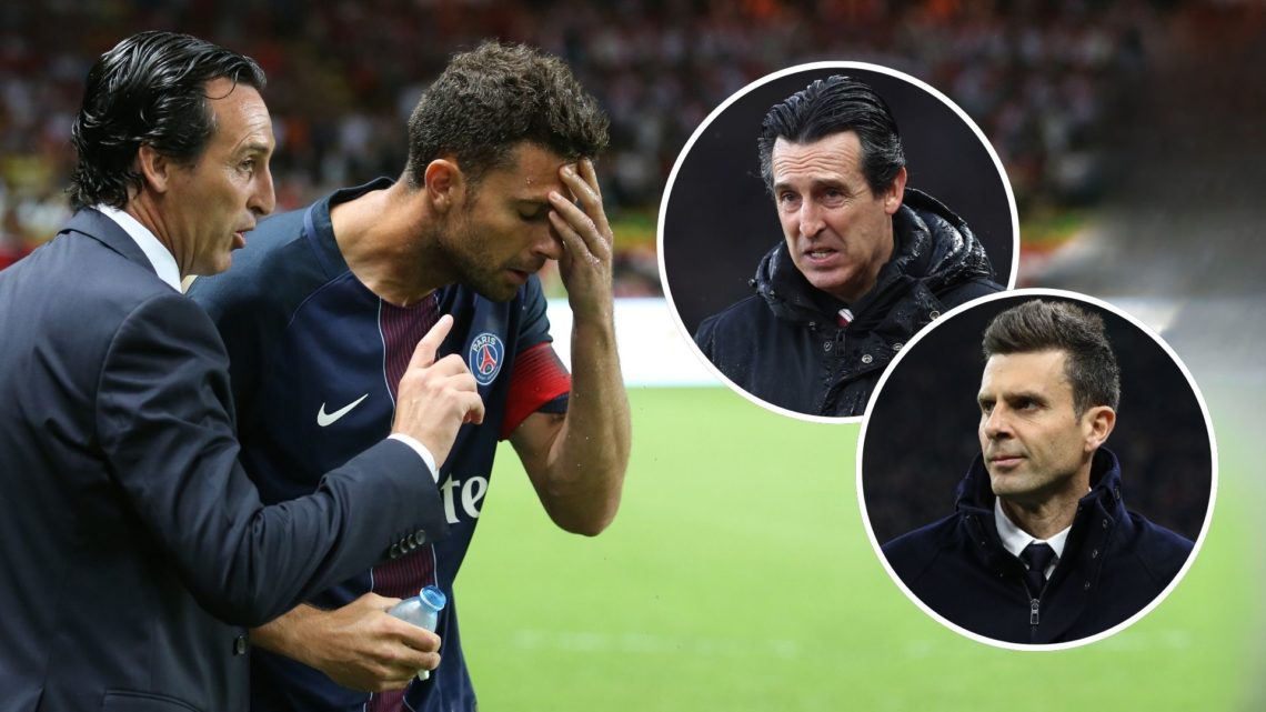 Unai Emery and Thiago Motta.