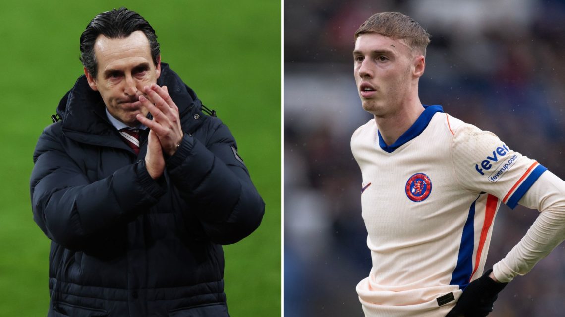 Unai Emery and Cole Palmer.