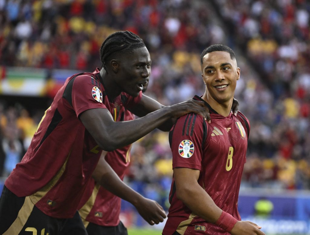 SOCCER EURO 2024 GROUP E STAGE BELGIUM VS ROMANIA