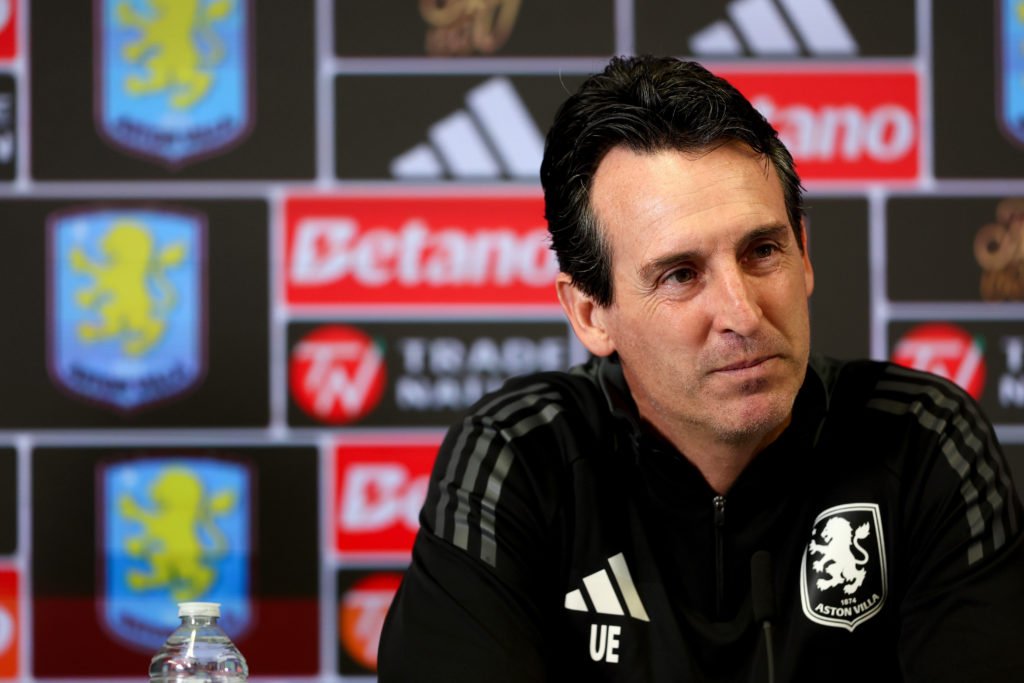 Aston Villa Training and Press Conference