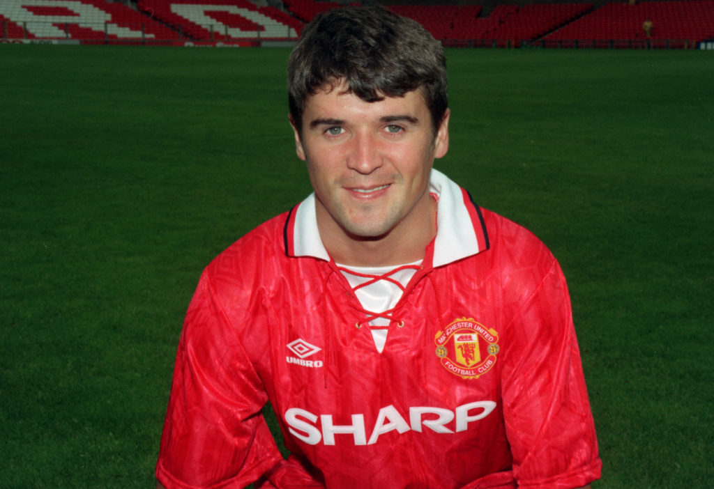 Roy Keane signs